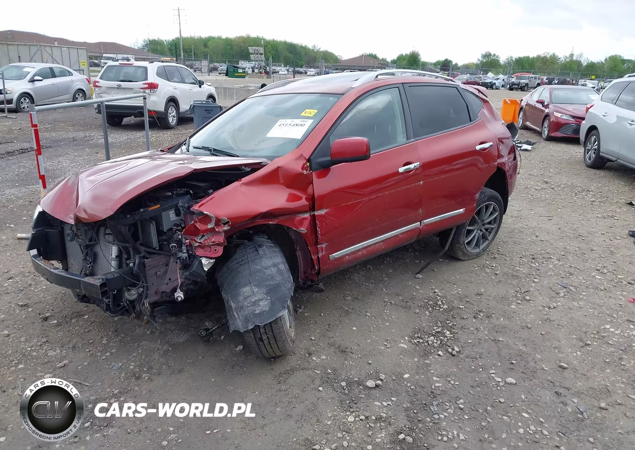 2011 Nissan Rogue Sv VIN:JN8AS5MV1BW301687 - 2