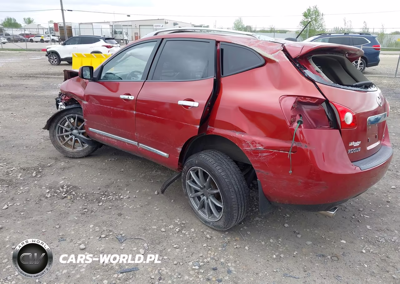 2011 Nissan Rogue Sv VIN:JN8AS5MV1BW301687 - 3
