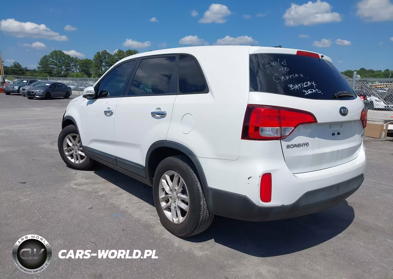 2015 Kia Sorento Lx VIN:5XYKT3A67FG620979 - 3