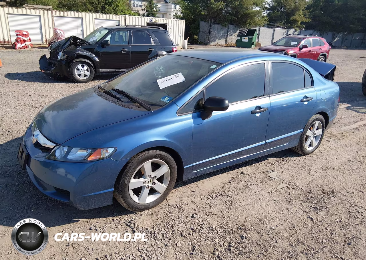 2010 Honda Civic Vp VIN:2HGFA1F35AH555748 - 2