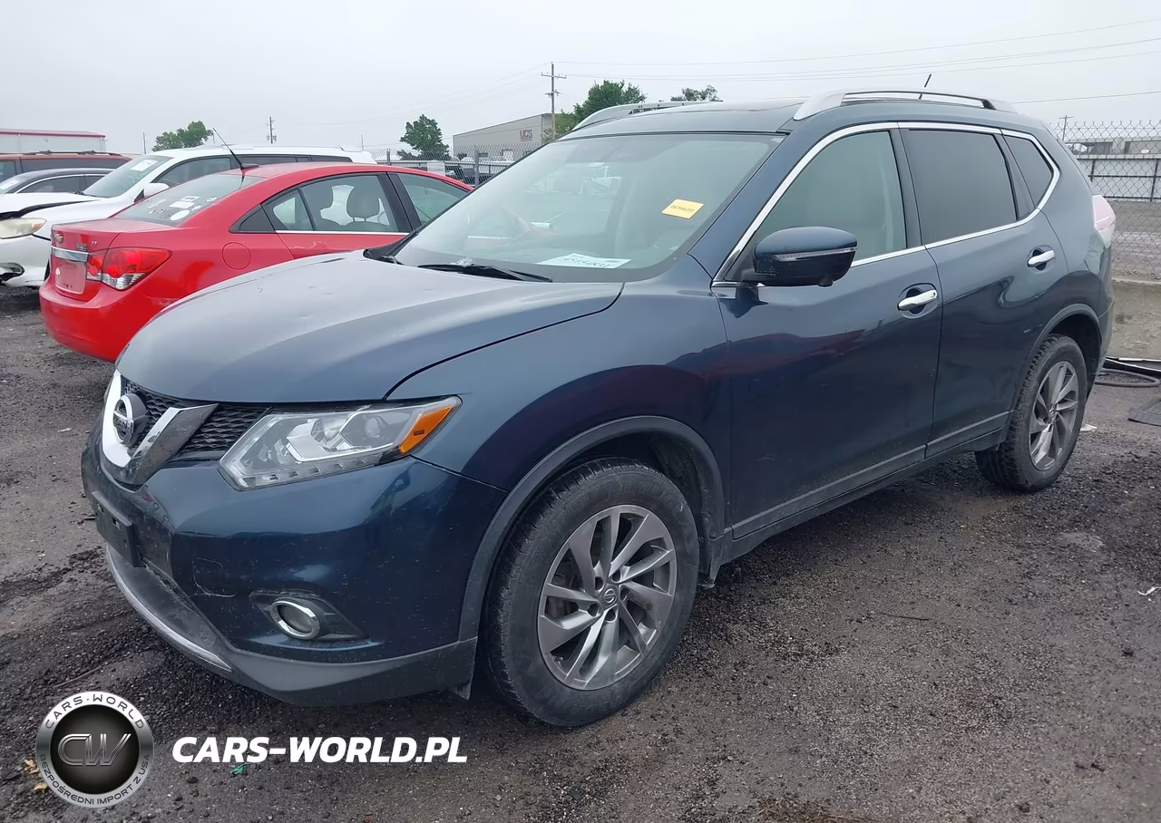 2015 Nissan Rogue Sl VIN:5N1AT2MV2FC898892 - 2