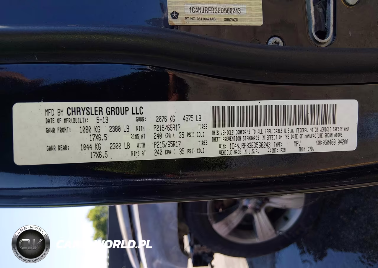 2014 Jeep Patriot Latitude VIN:1C4NJRFB3ED568243 - 9