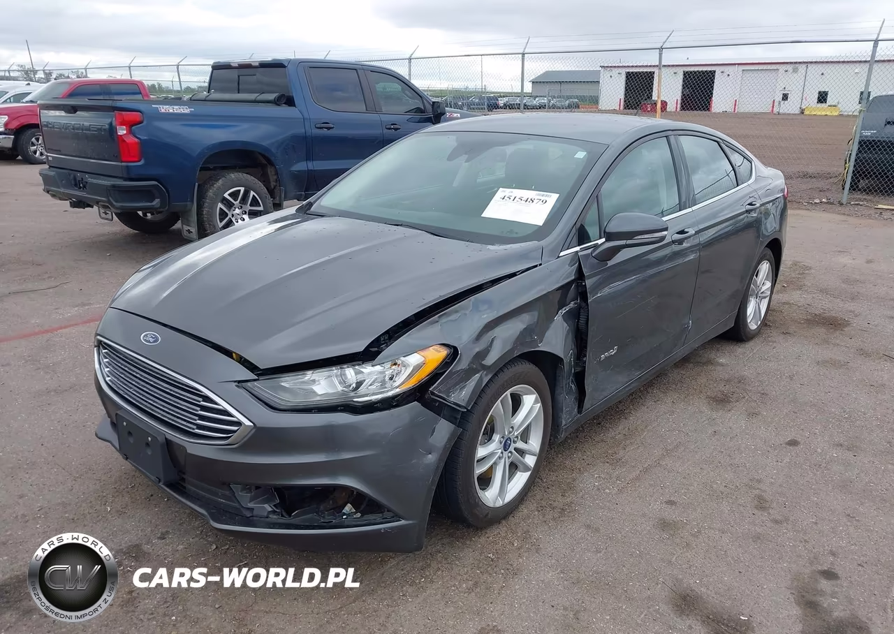 2018 Ford Fusion Hybrid Se VIN:3FA6P0LU9JR220975 - 2