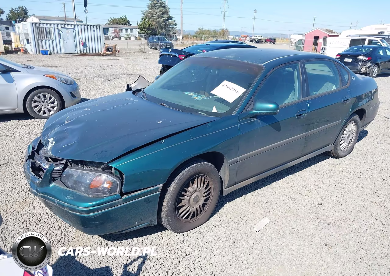 2000 Chevrolet Impala VIN:2G1WF55E7Y9242904 - 2