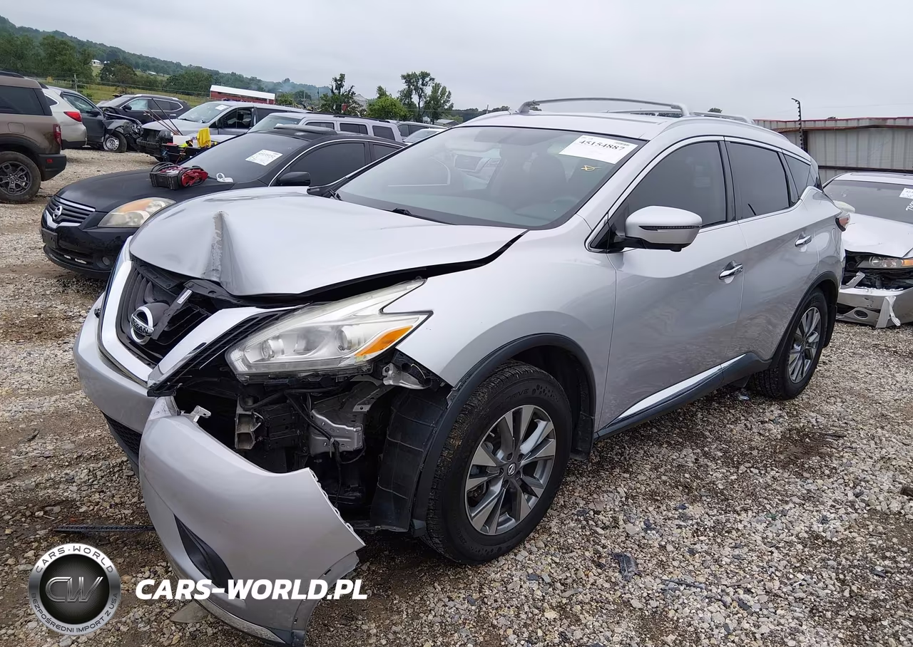 2016 Nissan Murano Sl VIN:5N1AZ2MG4GN144706 - 2
