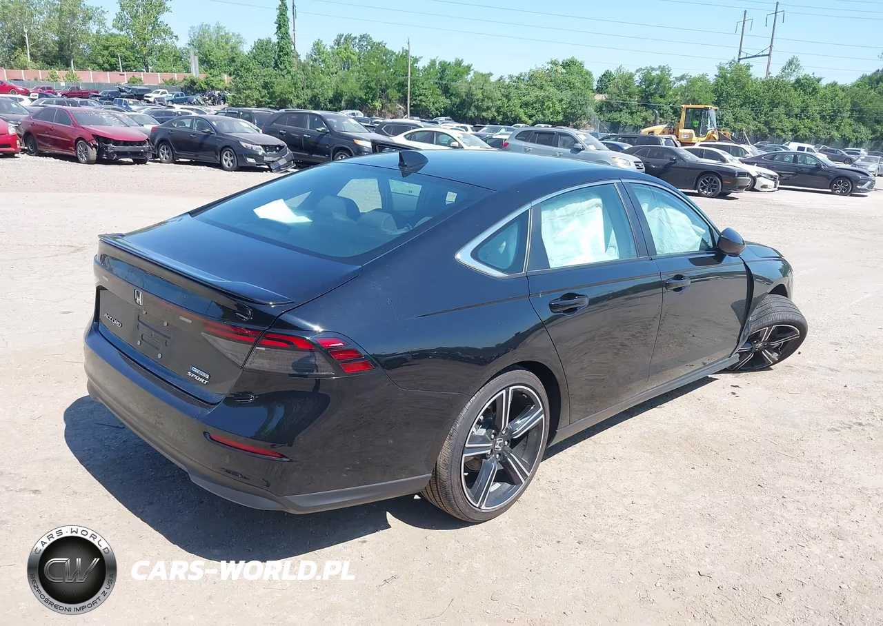 2025 Honda Accord Hybrid Sport VIN:1HGCY2F54SA033246 - 4