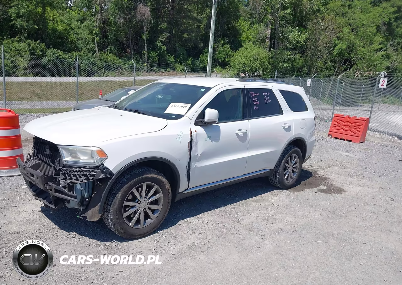 2017 Dodge Durango Sxt Awd VIN:1C4RDJAG7HC691518 - 2