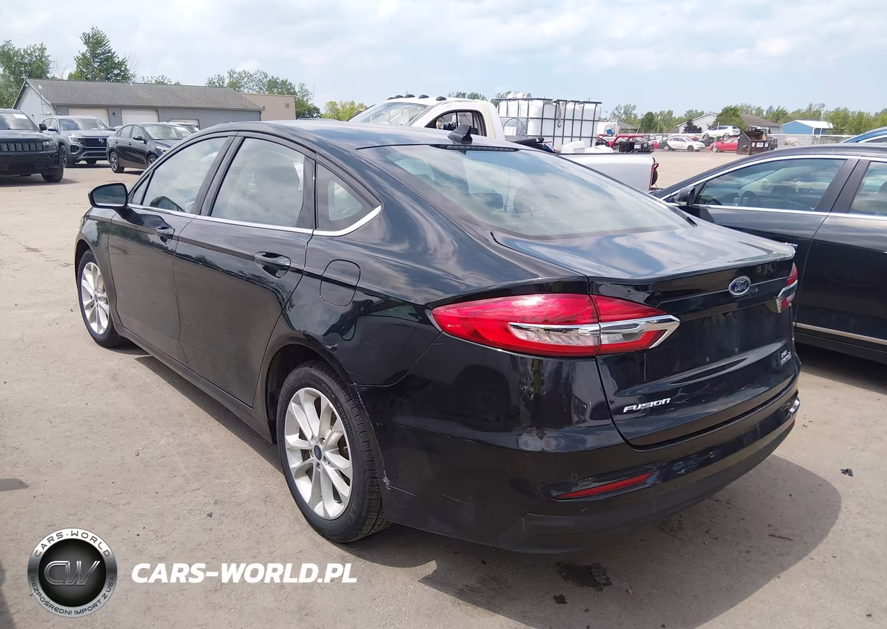 2020 Ford Fusion Hybrid Se VIN:3FA6P0LU5LR156078 - 3