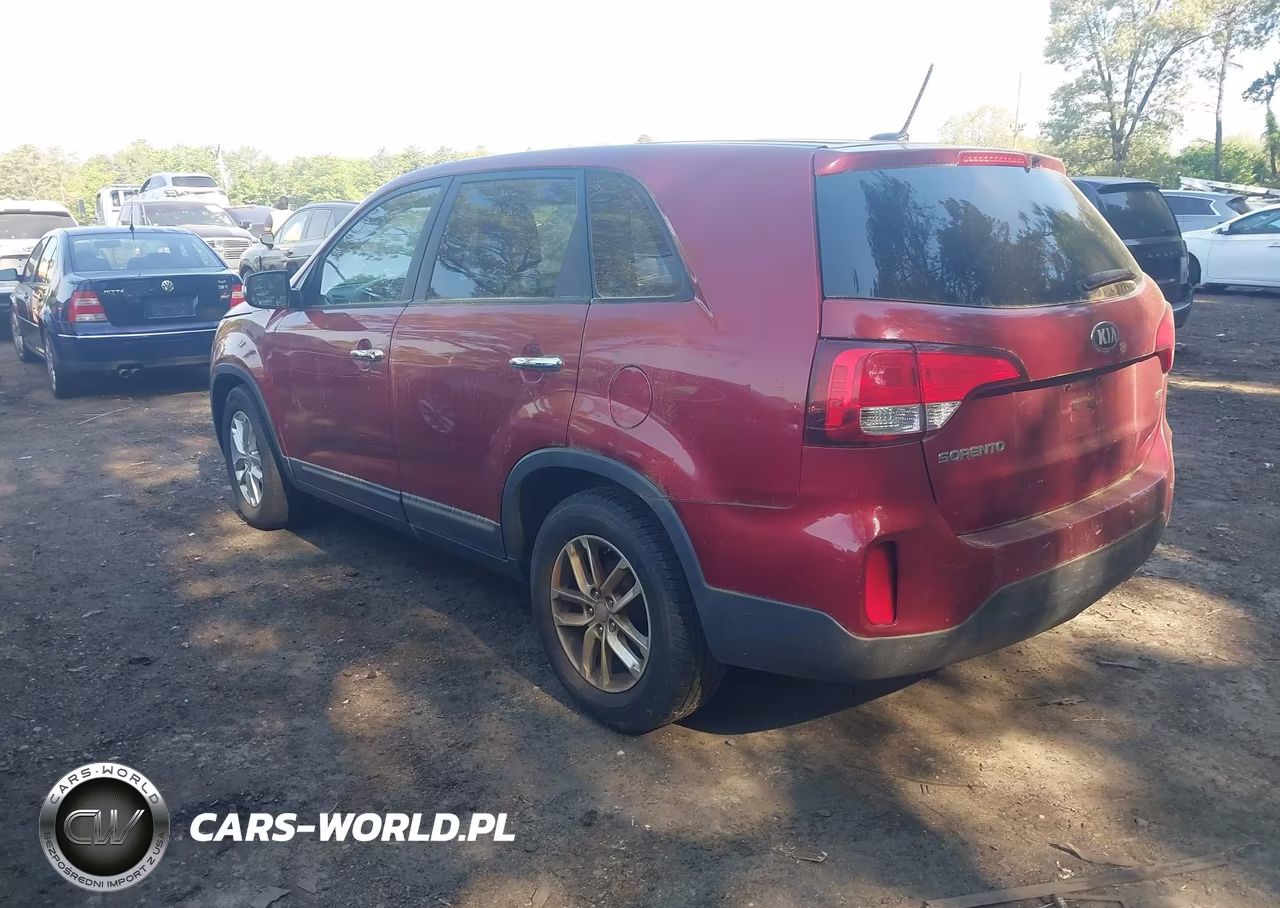 2014 Kia Sorento Lx VIN:5XYKT3A68EG487857 - 3