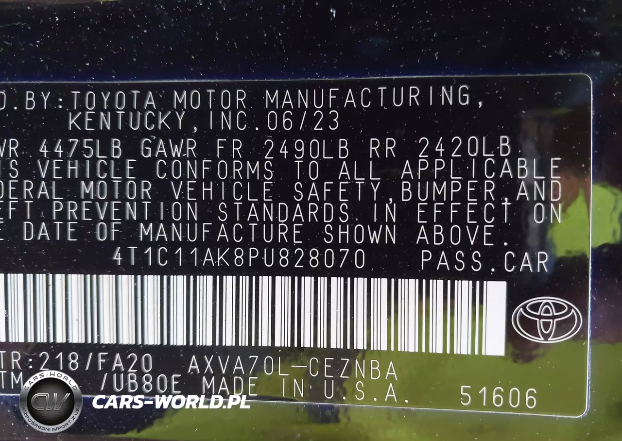 2023 Toyota Camry Le VIN:4T1C11AK8PU828070 - 9
