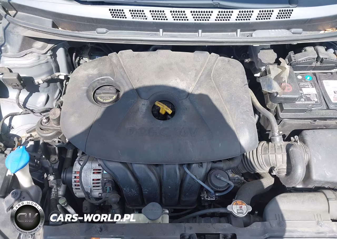 2014 Hyundai Elantra Se VIN:5NPDH4AE0EH483480 - 10
