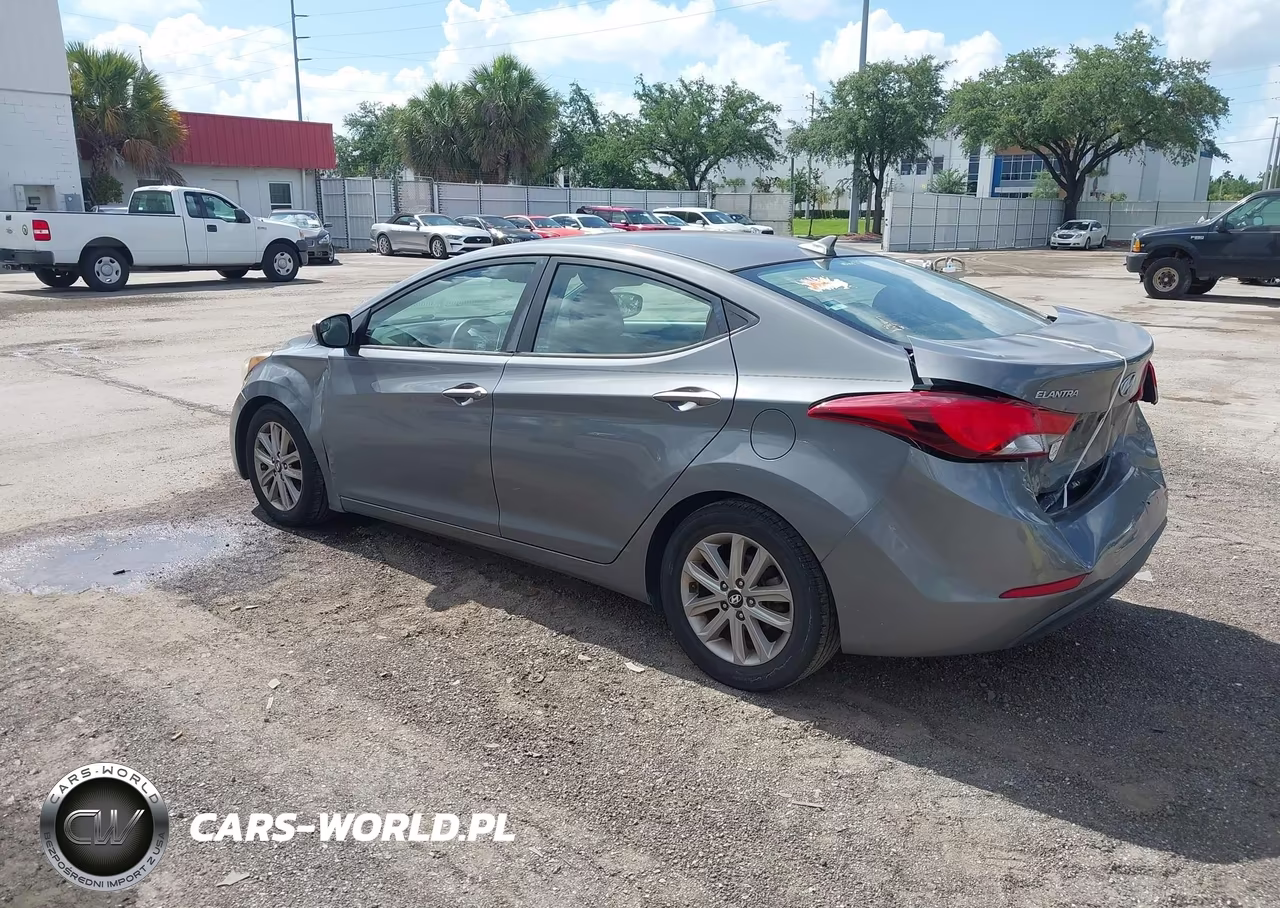 2014 Hyundai Elantra Se VIN:5NPDH4AE0EH483480 - 3