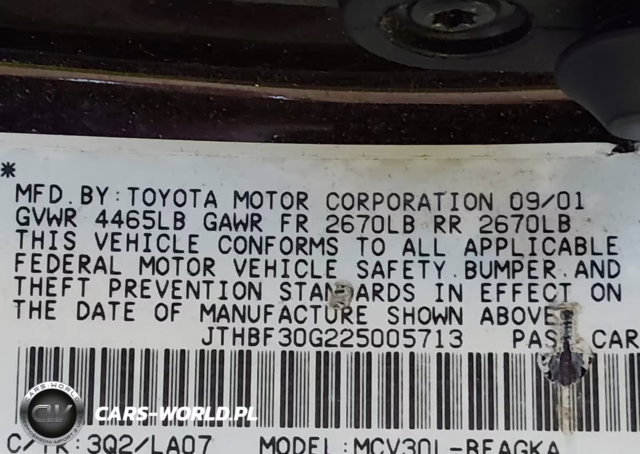 2002 Lexus Es 300 VIN:JTHBF30G225005713 - 9