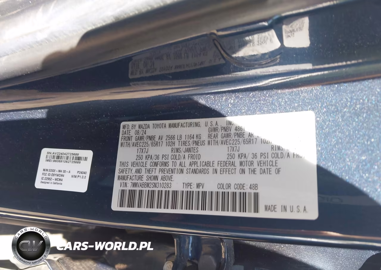 2025 Mazda Cx-50 2.5 S Preferred Package VIN:7MMVABBM2SN310283 - 9