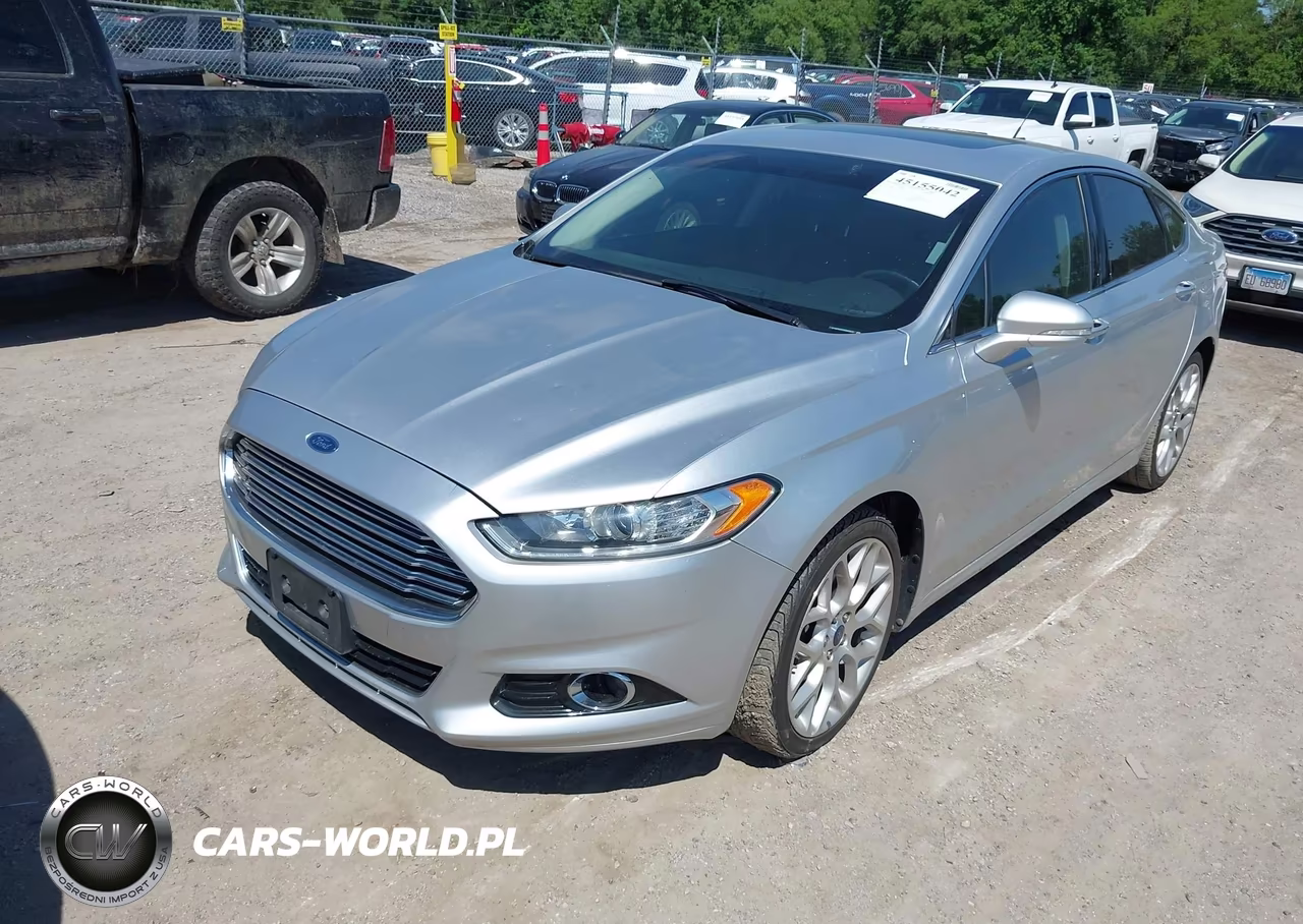 2014 Ford Fusion Titanium VIN:3FA6P0K91ER283572 - 2