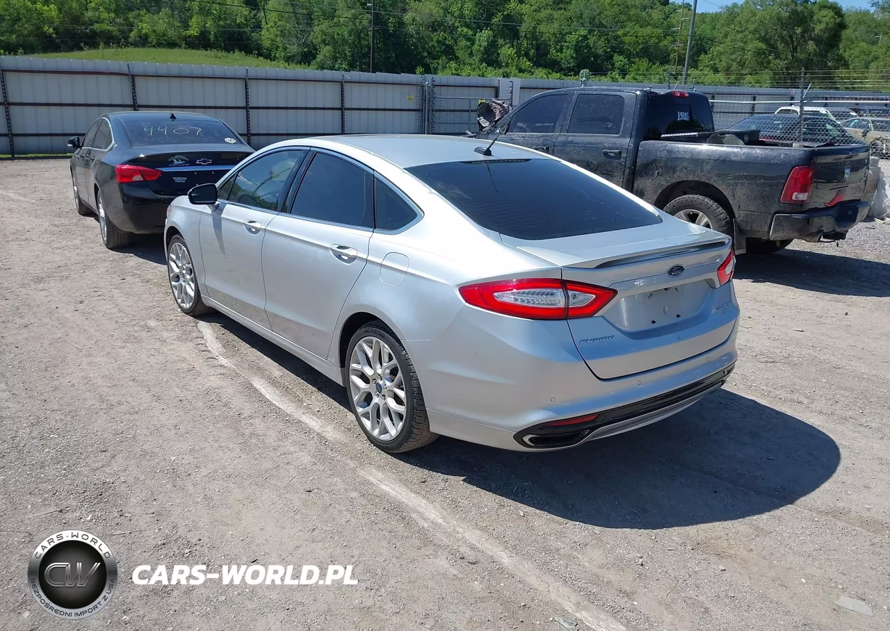 2014 Ford Fusion Titanium VIN:3FA6P0K91ER283572 - 3