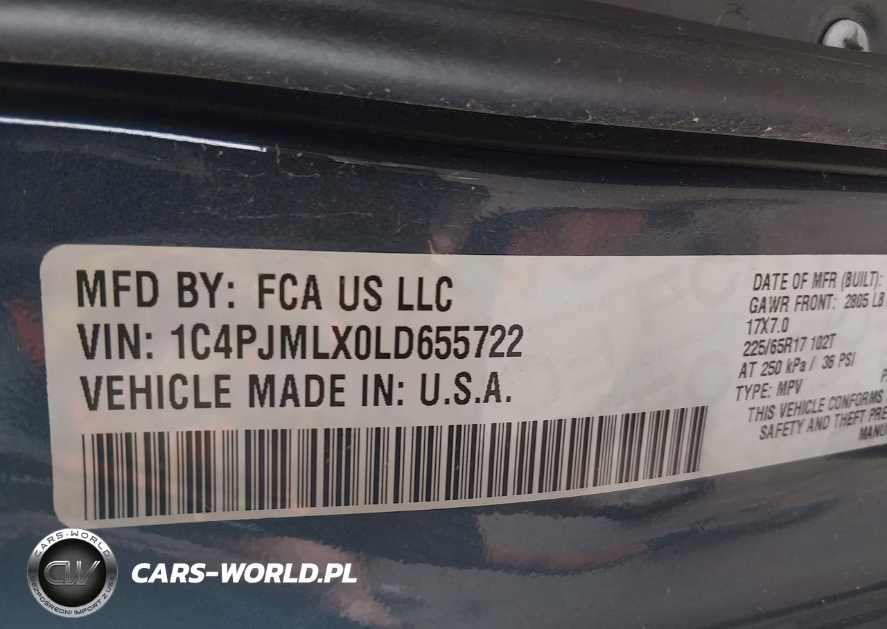 2020 Jeep Cherokee Latitude Lux 4X4 VIN:1C4PJMLX0LD655722 - 9