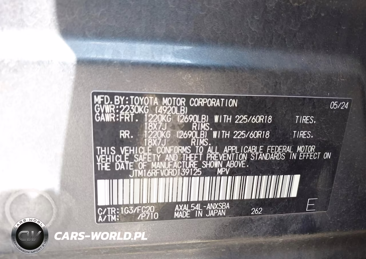 2024 Toyota Rav4 Hybrid Se VIN:JTM16RFV0RD139125 - 9