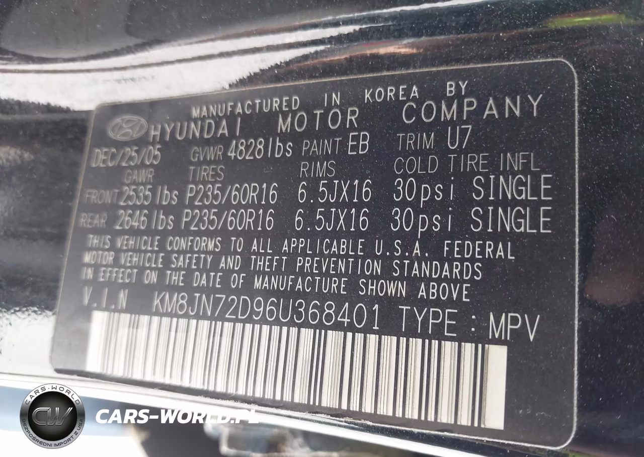 2006 Hyundai Tucson Gls-Limited VIN:KM8JN72D96U368401 - 9