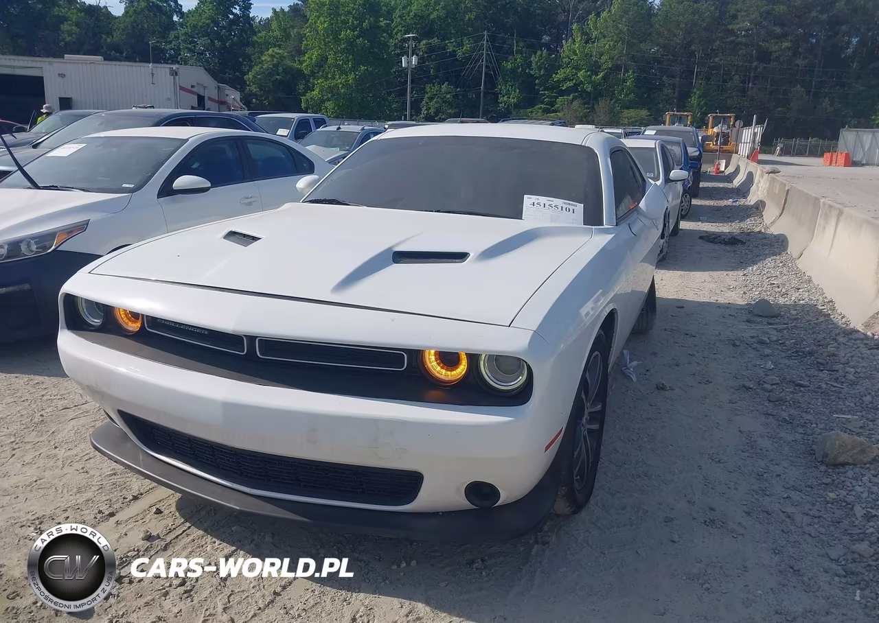 2019 Dodge Challenger Sxt Awd VIN:2C3CDZGG6KH526094 - 2