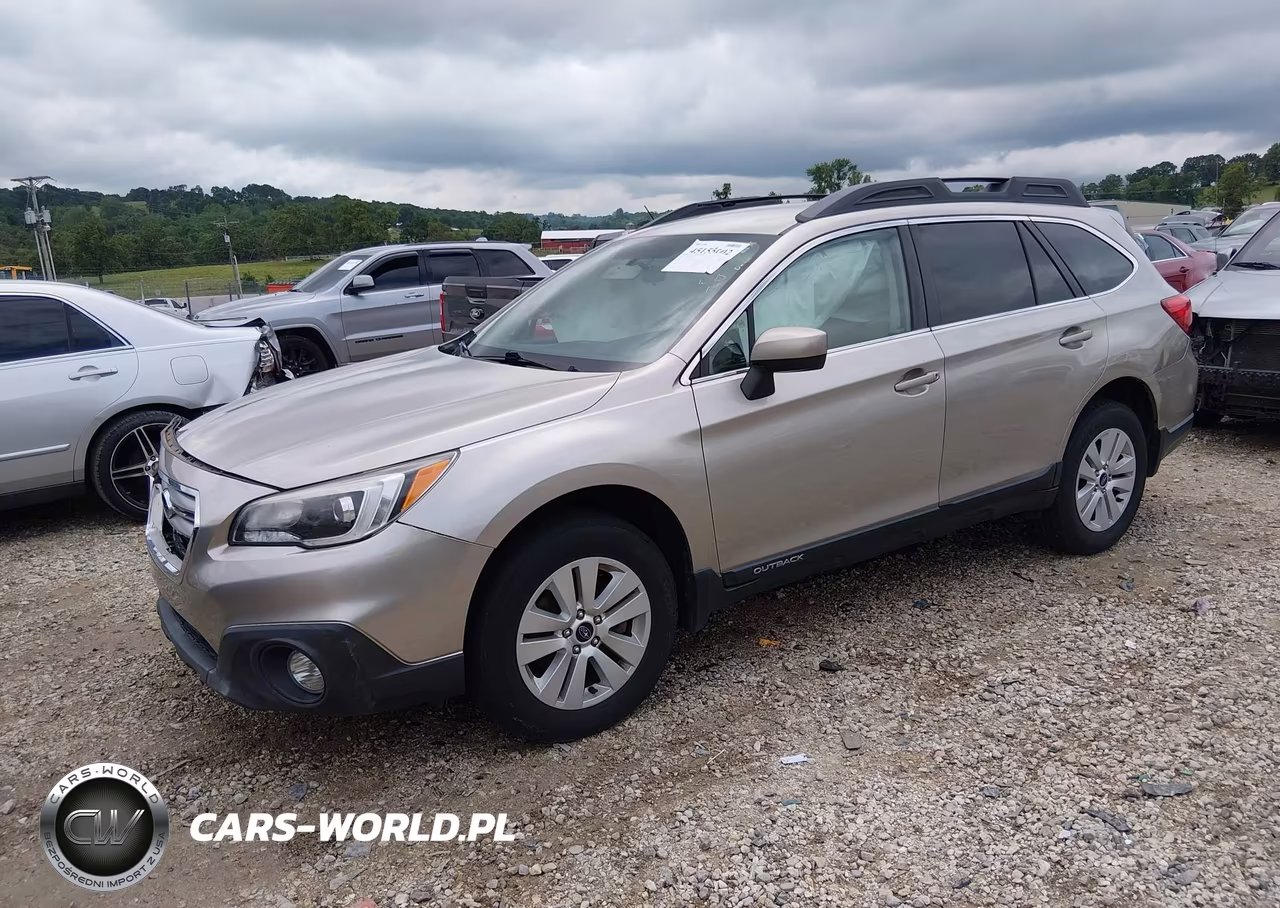 2015 Subaru Outback 2.5I Premium VIN:4S4BSBCC9F3341615 - 2