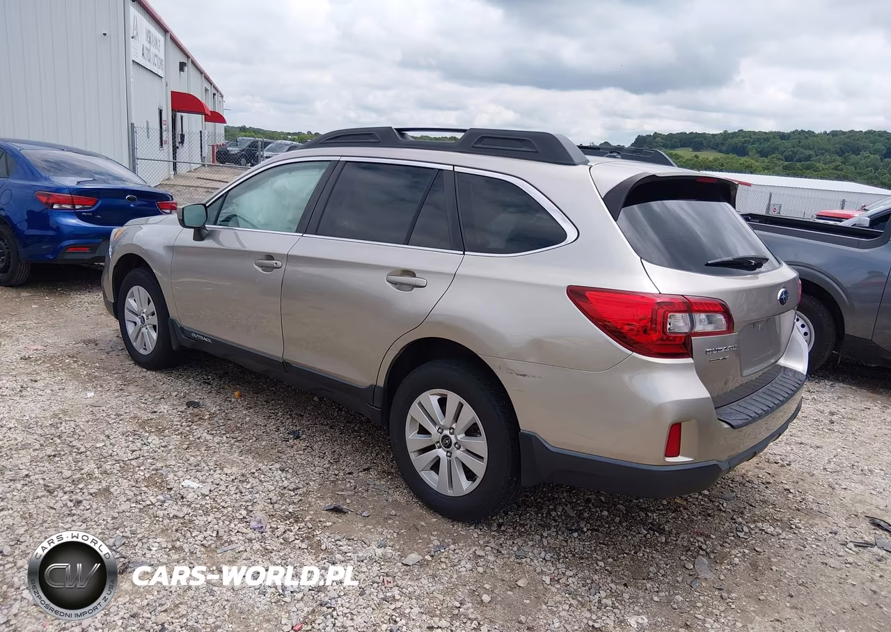 2015 Subaru Outback 2.5I Premium VIN:4S4BSBCC9F3341615 - 3