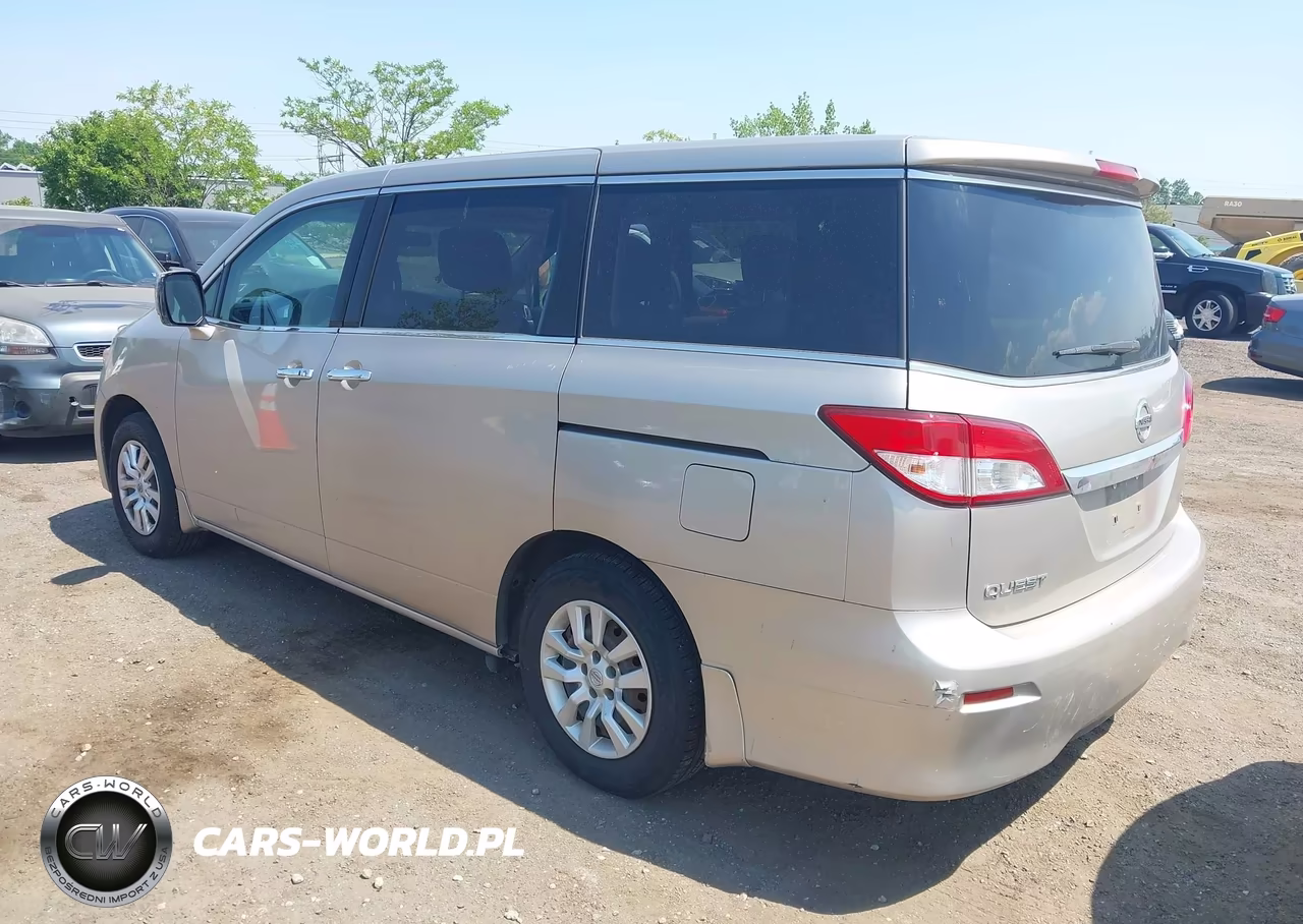 2011 Nissan Quest S VIN:JN8AE2KP5B9012983 - 3