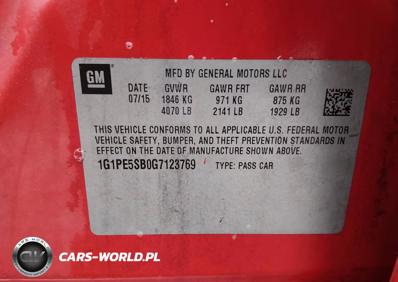 2016 Chevrolet Cruze Limited 1Lt Auto VIN:1G1PE5SB0G7123769 - 9