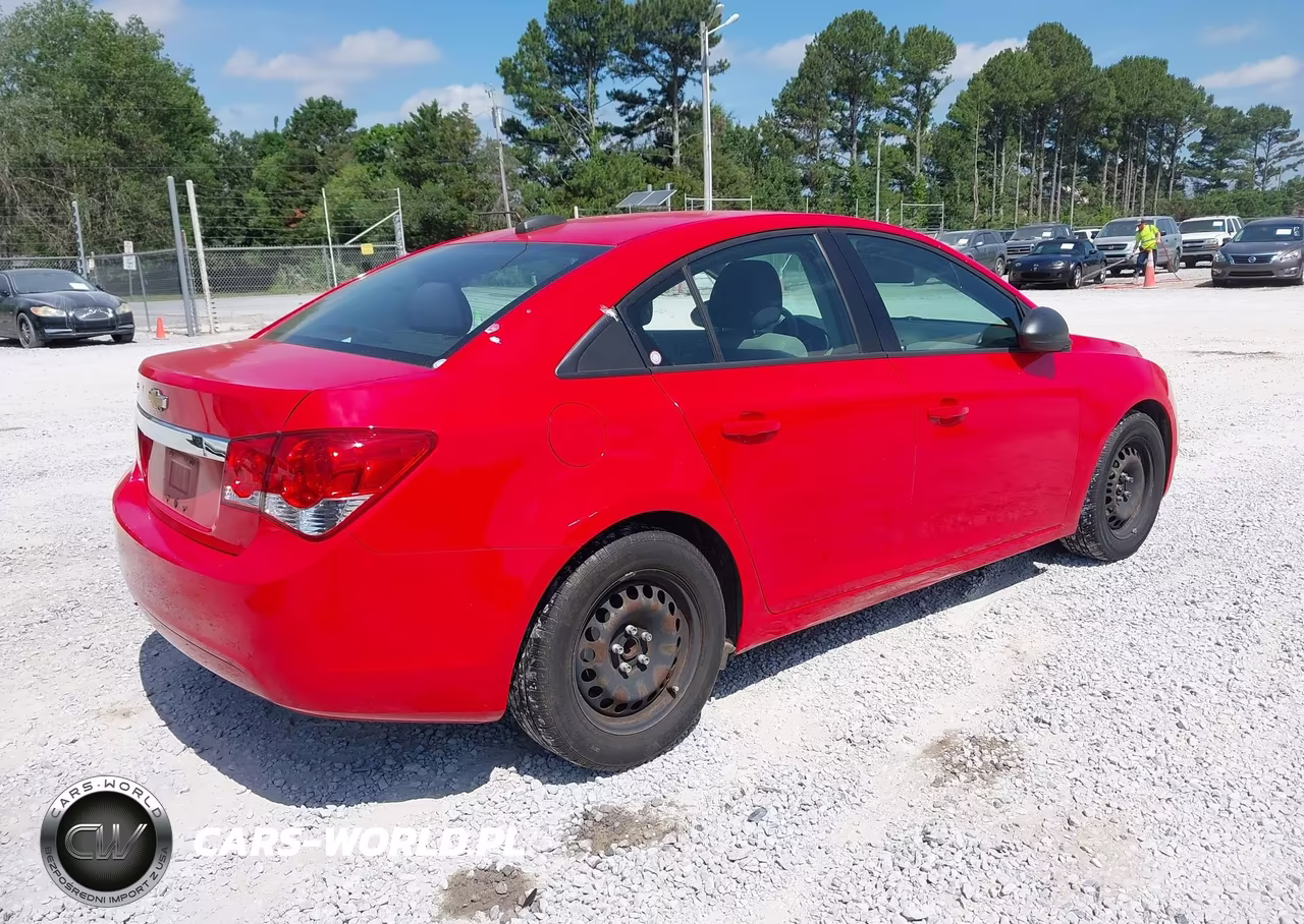 2015 Chevrolet Cruze Ls Manual VIN:1G1PB5SH0F7223401 - 4