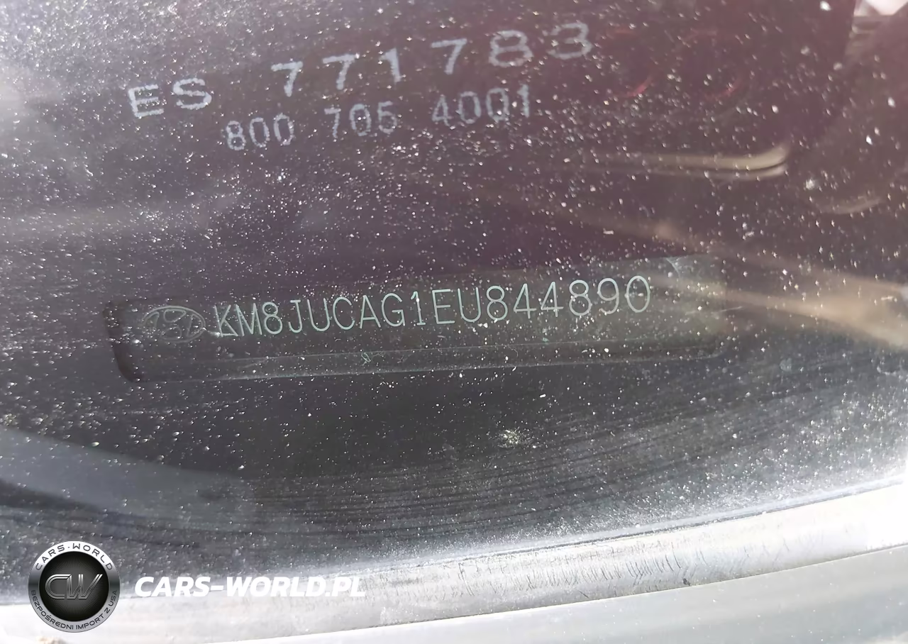 2014 Hyundai Tucson Se VIN:KM8JUCAG1EU844890 - 9