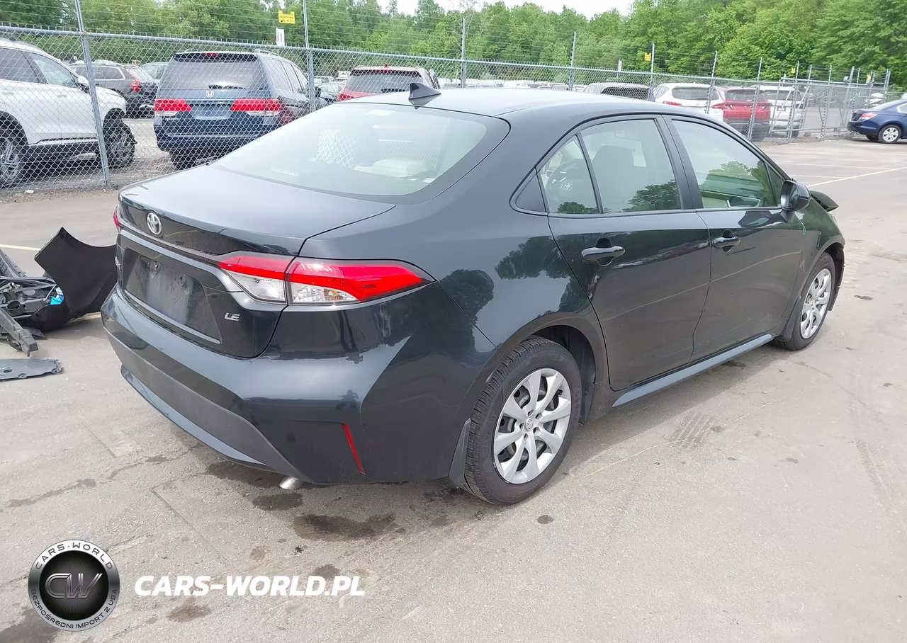 2021 Toyota Corolla Le VIN:JTDEPMAE1MJ164814 - 4