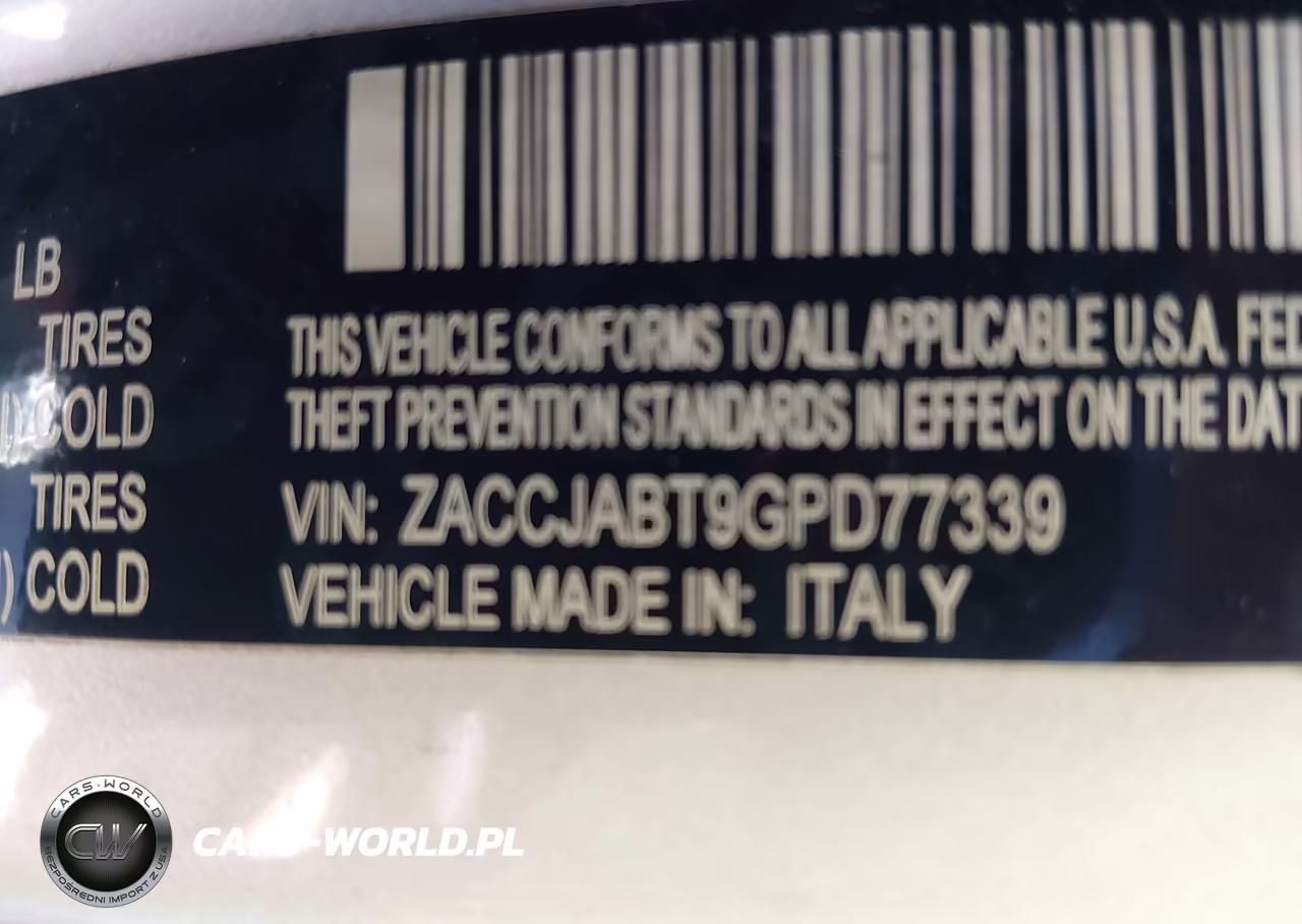 2016 Jeep Renegade 75Th Anniversary VIN:ZACCJABT9GPD77339 - 9