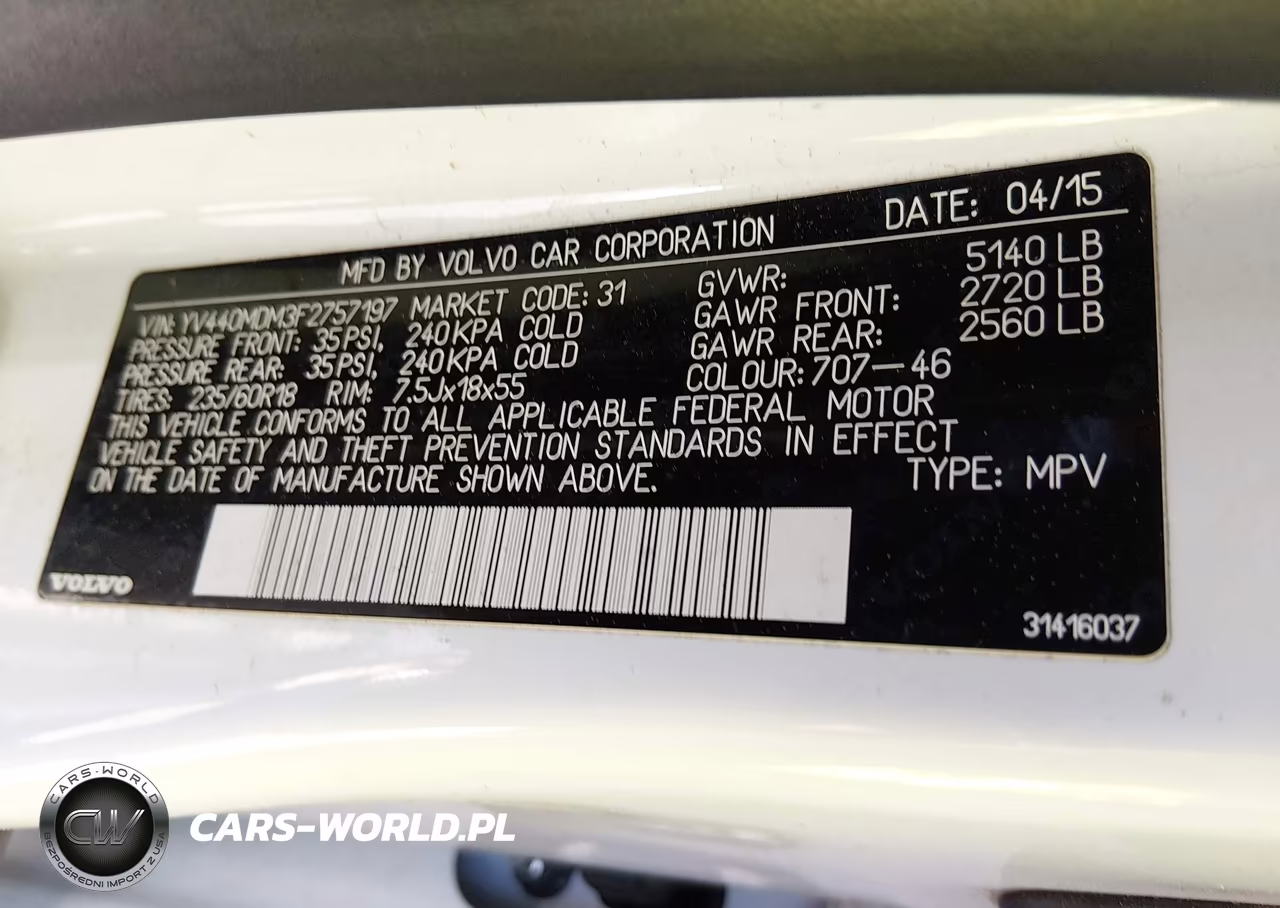 2015 Volvo Xc60 T5 Platinum VIN:YV440MDM3F2757197 - 9