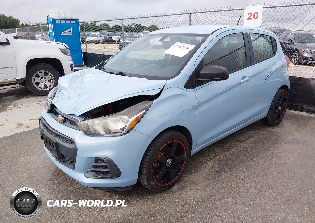 2016 Chevrolet Spark Ls Cvt VIN:KL8CB6SA6GC602077 - 2