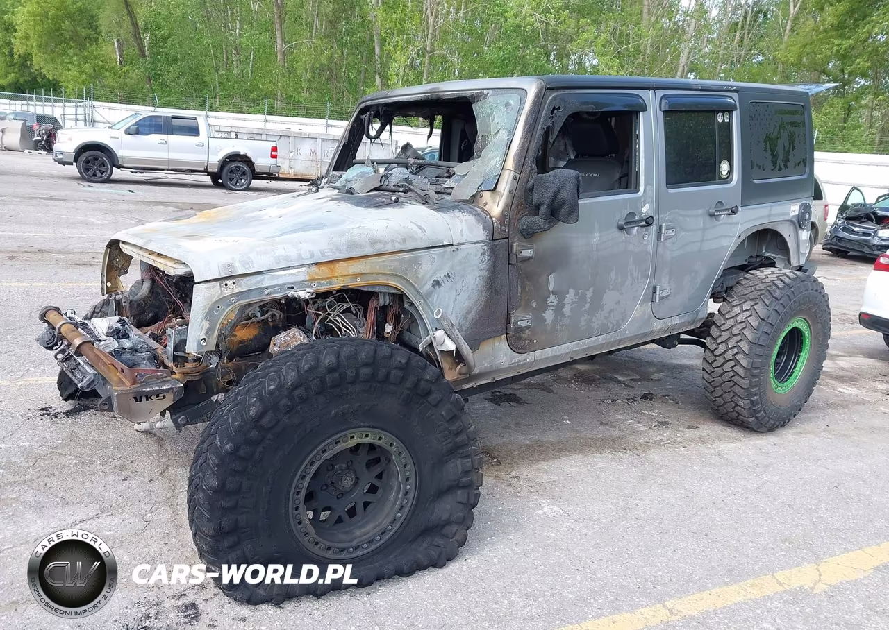 2015 Jeep Wrangler Unlimited Rubicon VIN:1C4BJWFG8FL693923 - 2
