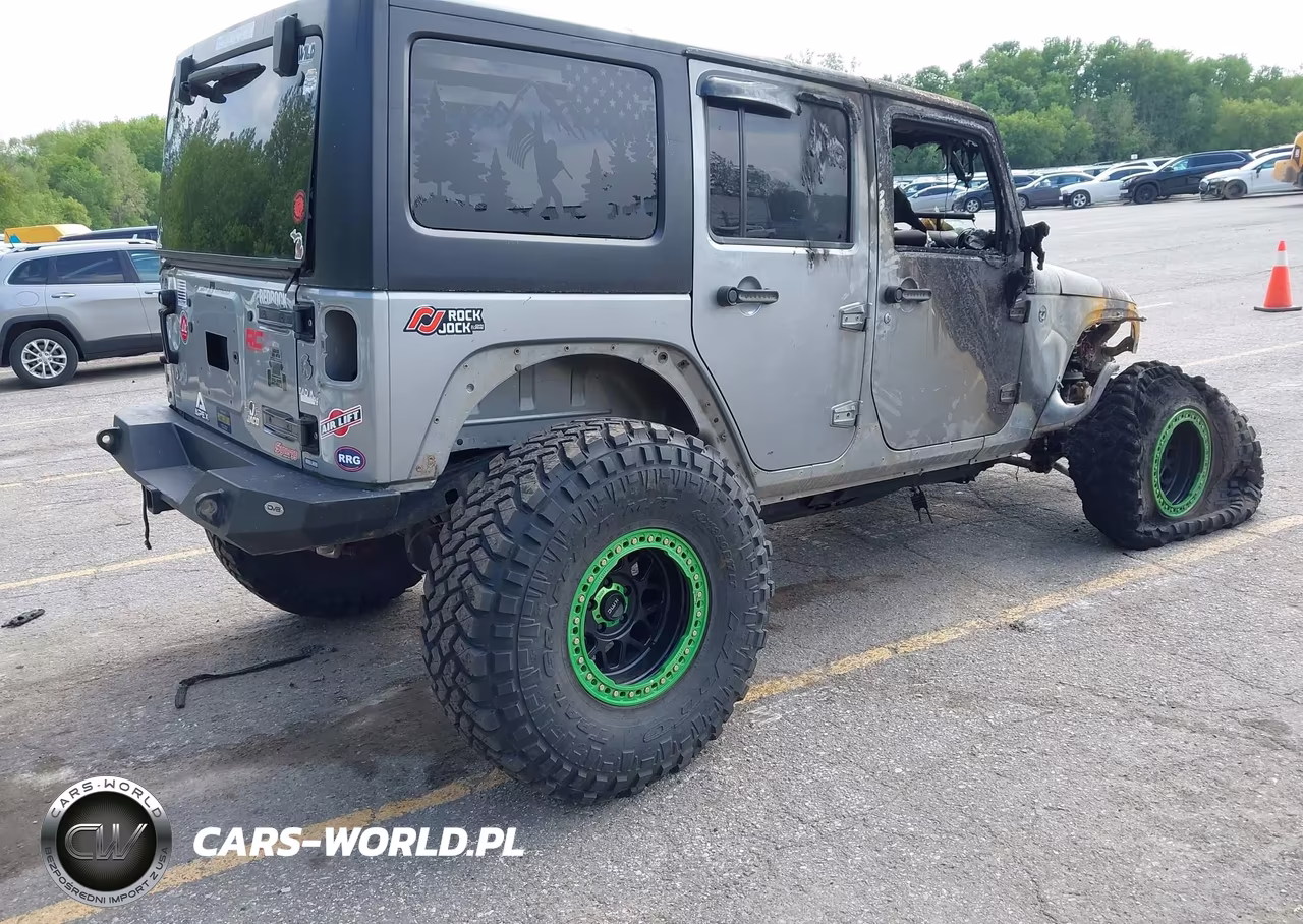 2015 Jeep Wrangler Unlimited Rubicon VIN:1C4BJWFG8FL693923 - 4
