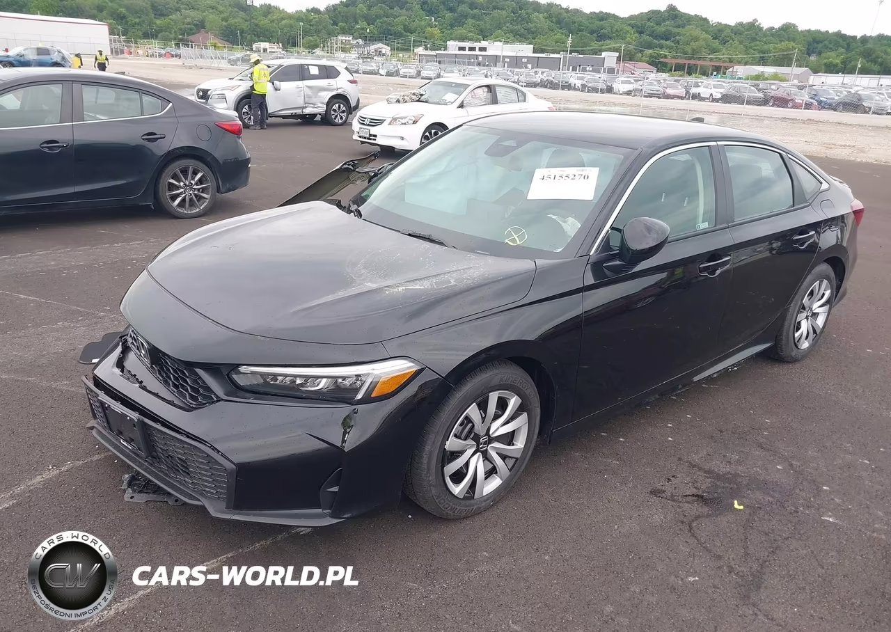 2026 Honda Civic Lx VIN:2HGFE2F2XTH578253 - 2