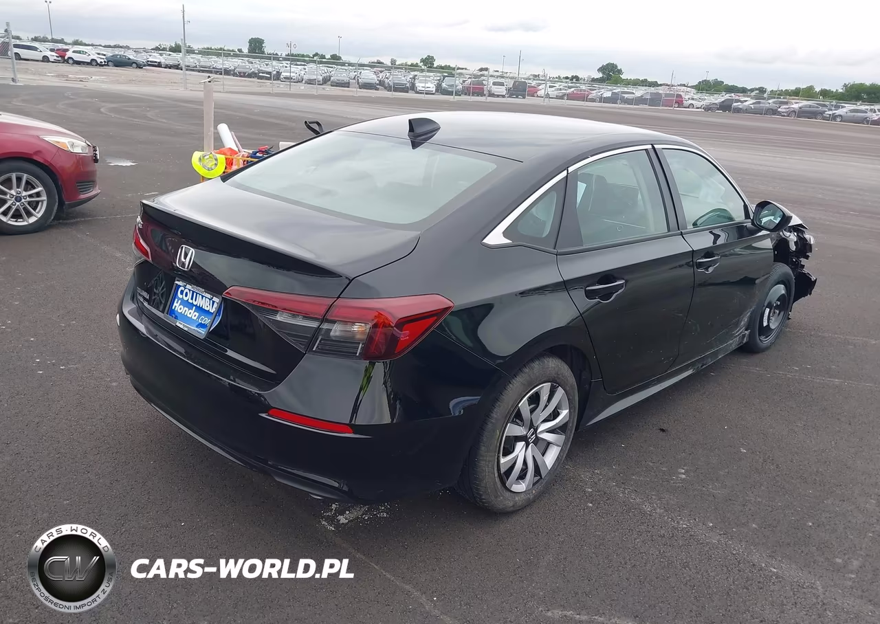 2026 Honda Civic Lx VIN:2HGFE2F2XTH578253 - 4