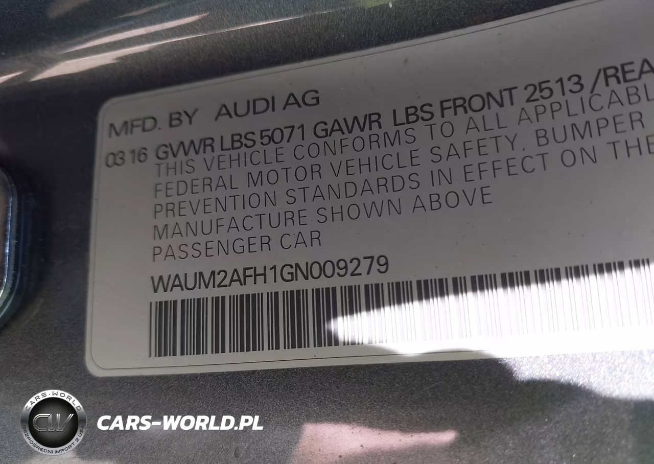2016 Audi A5 2.0T Premium VIN:WAUM2AFH1GN009279 - 9
