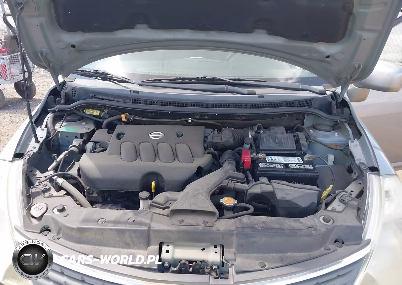 2008 Nissan Versa 1.8Sl VIN:3N1BC13E08L368886 - 10