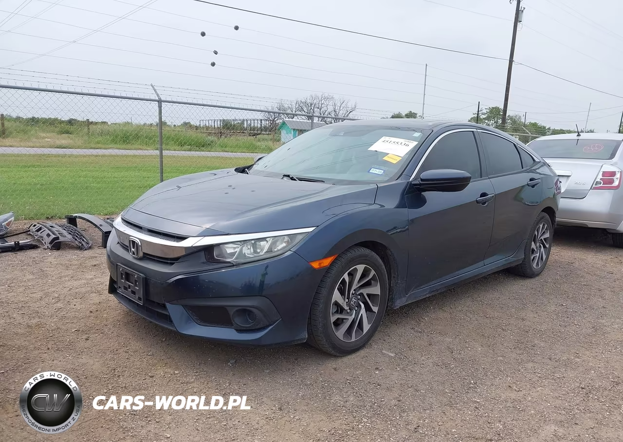 2016 Honda Civic Ex VIN:19XFC2F86GE021852 - 2