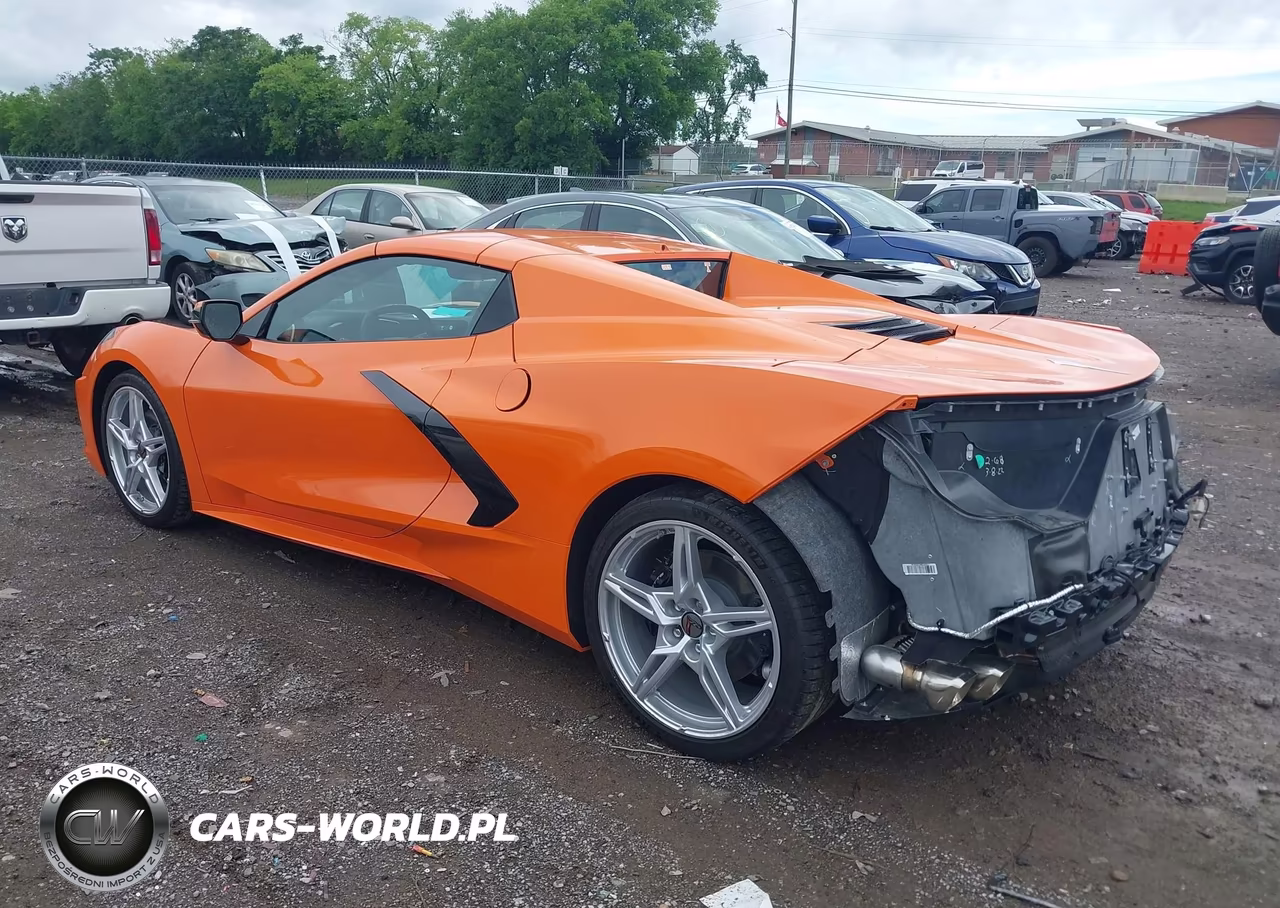2022 Chevrolet Corvette Stingray Rwd 2Lt VIN:1G1YB3D44N5119040 - 3