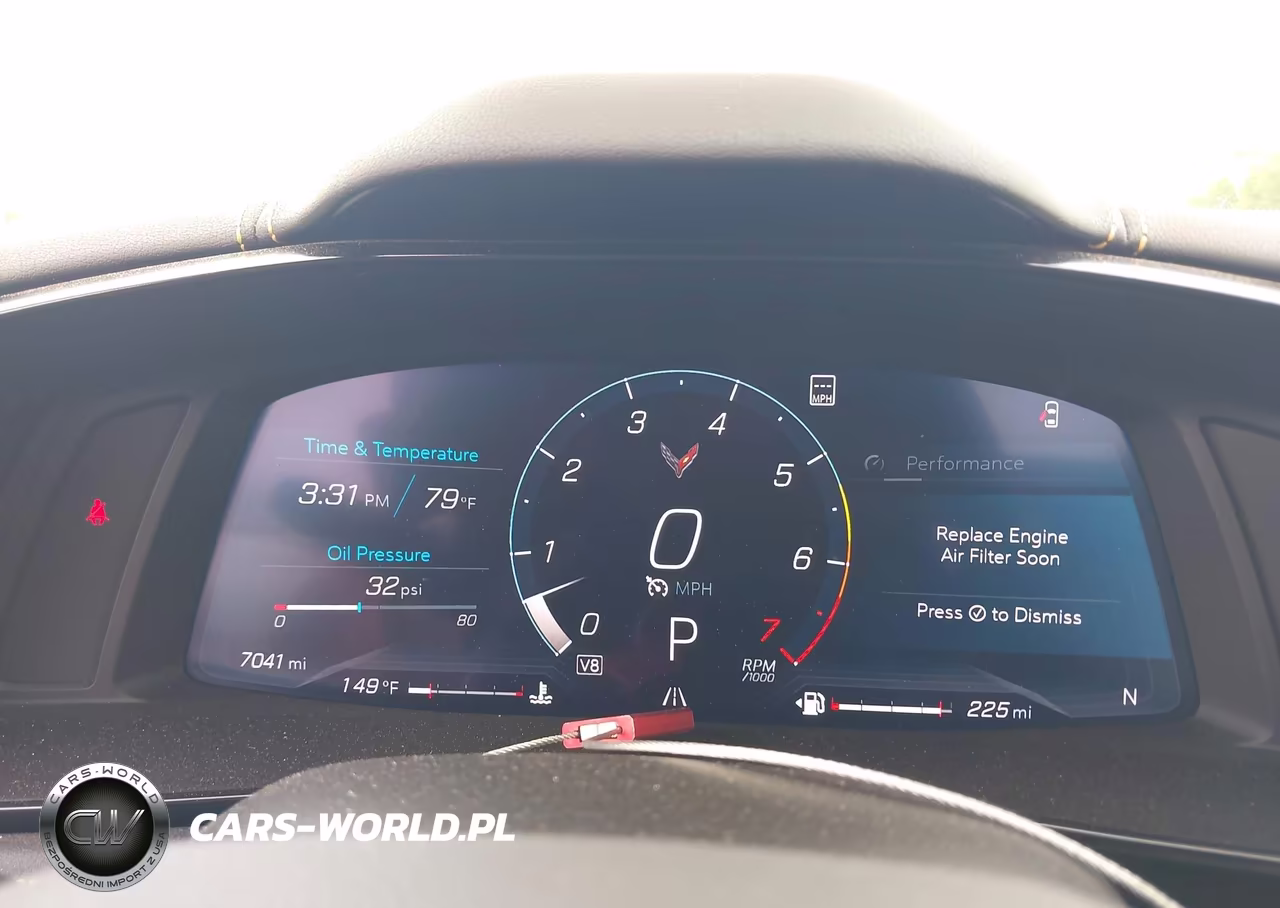 2022 Chevrolet Corvette Stingray Rwd 2Lt VIN:1G1YB3D44N5119040 - 7