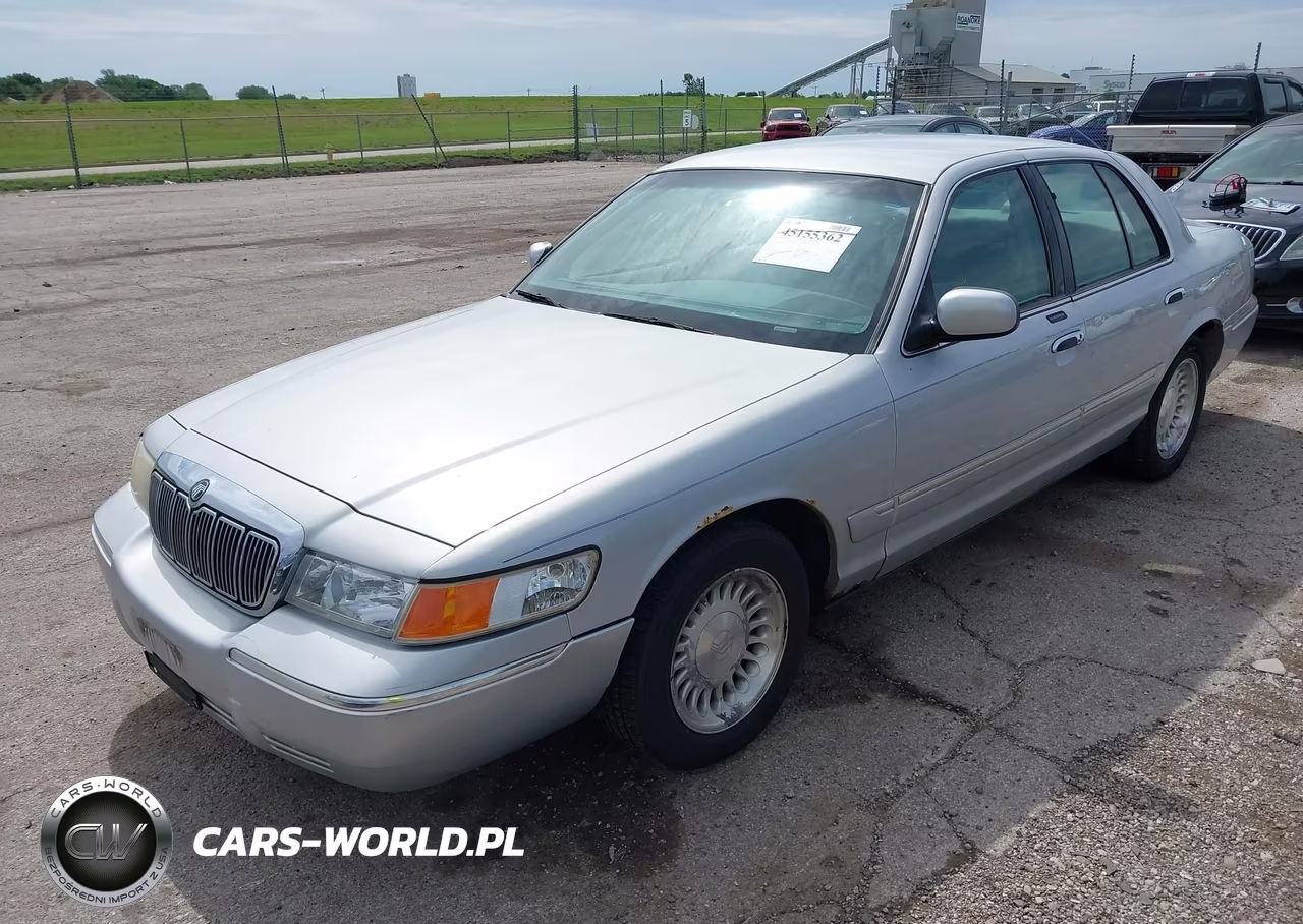 1999 Mercury Grand Marquis Gs VIN:2MEFM74W5XX714495 - 2