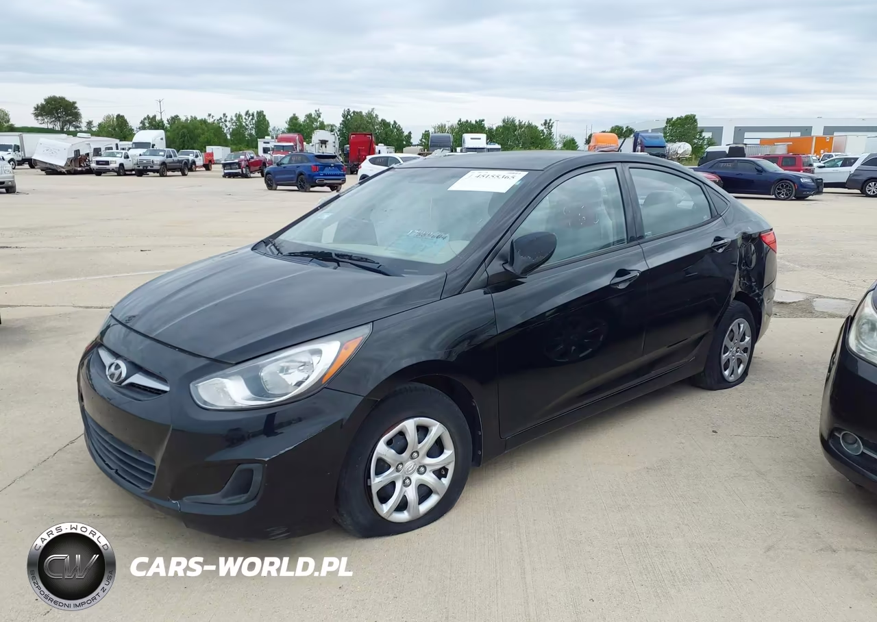 2013 Hyundai Accent Gls VIN:KMHCT4AE1DU310397 - 2