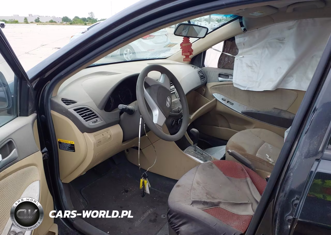 2013 Hyundai Accent Gls VIN:KMHCT4AE1DU310397 - 5
