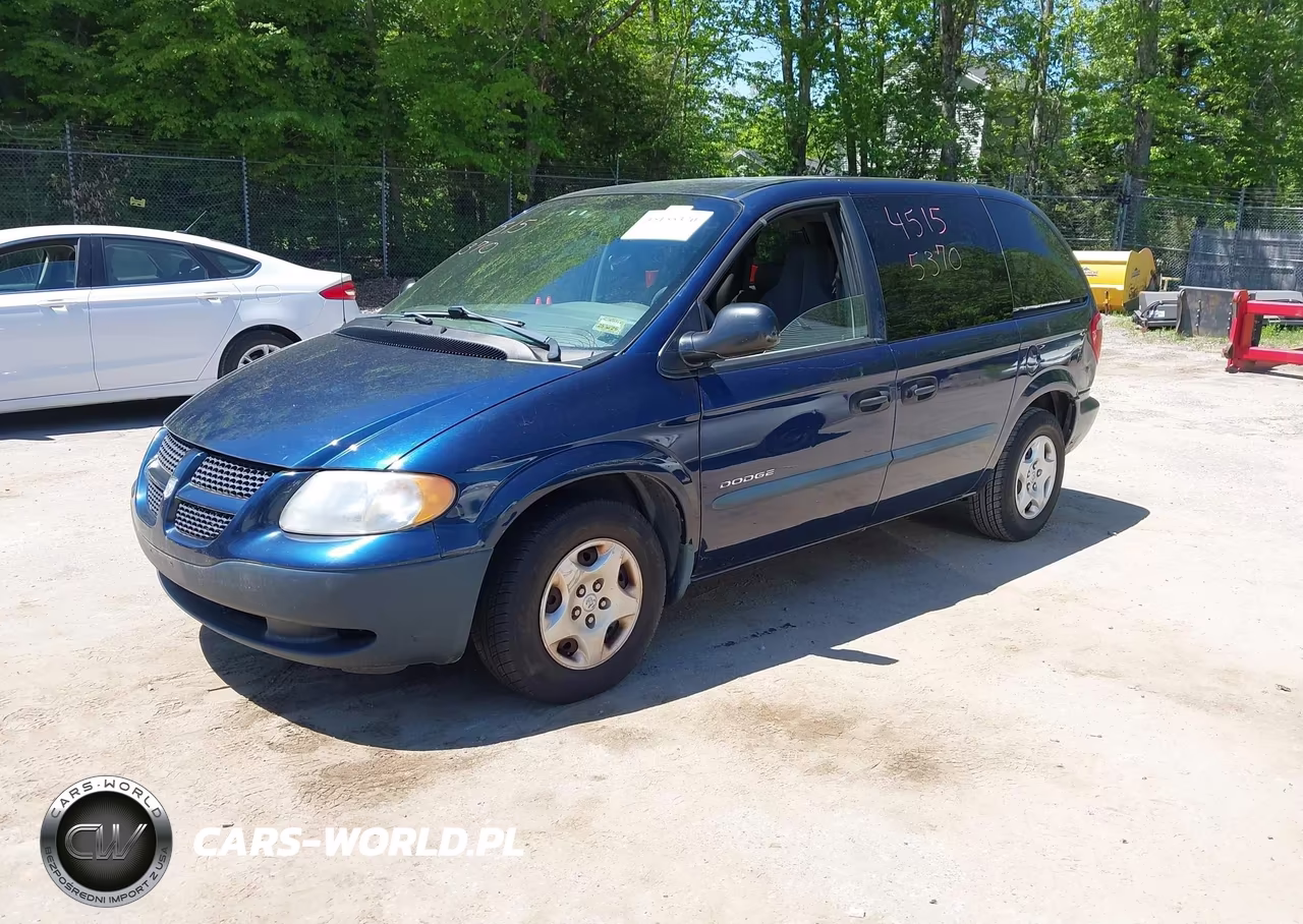 2001 Dodge Caravan Se VIN:1B4GP25351B135180 - 2
