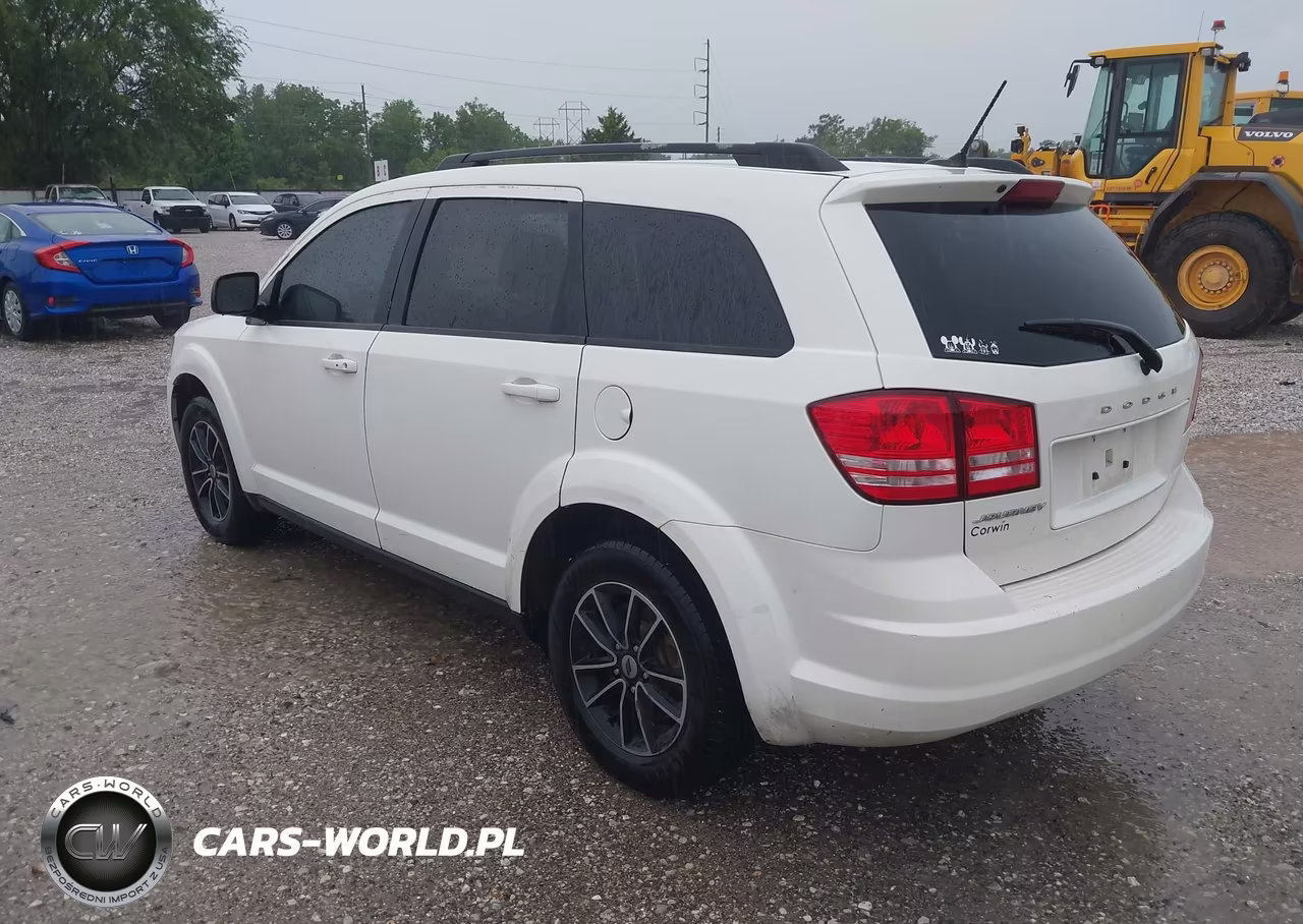 2018 Dodge Journey Se VIN:3C4PDCAB1JT216660 - 3