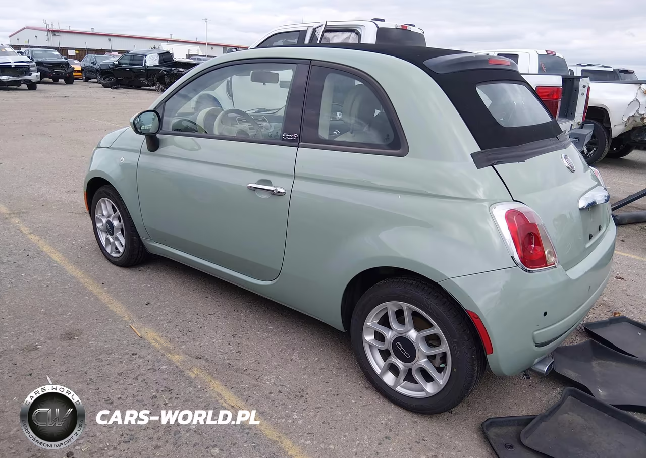 2012 Fiat 500C Pop VIN:3C3CFFDR8CT140056 - 3