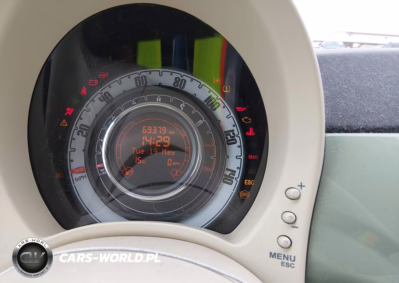 2012 Fiat 500C Pop VIN:3C3CFFDR8CT140056 - 7